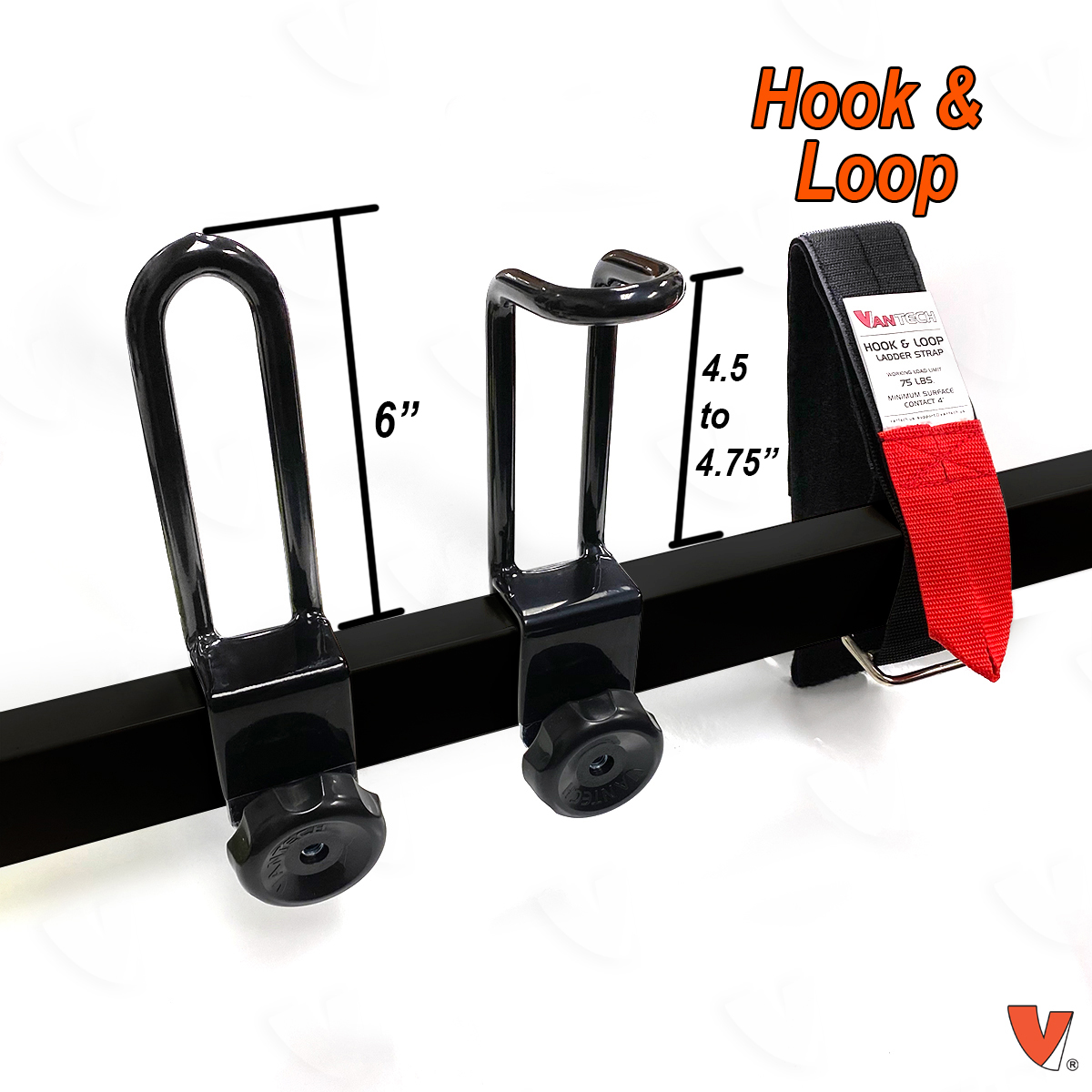H1 Ladder Rack for Sprinter 2002-06 Low Roof by Vantech
